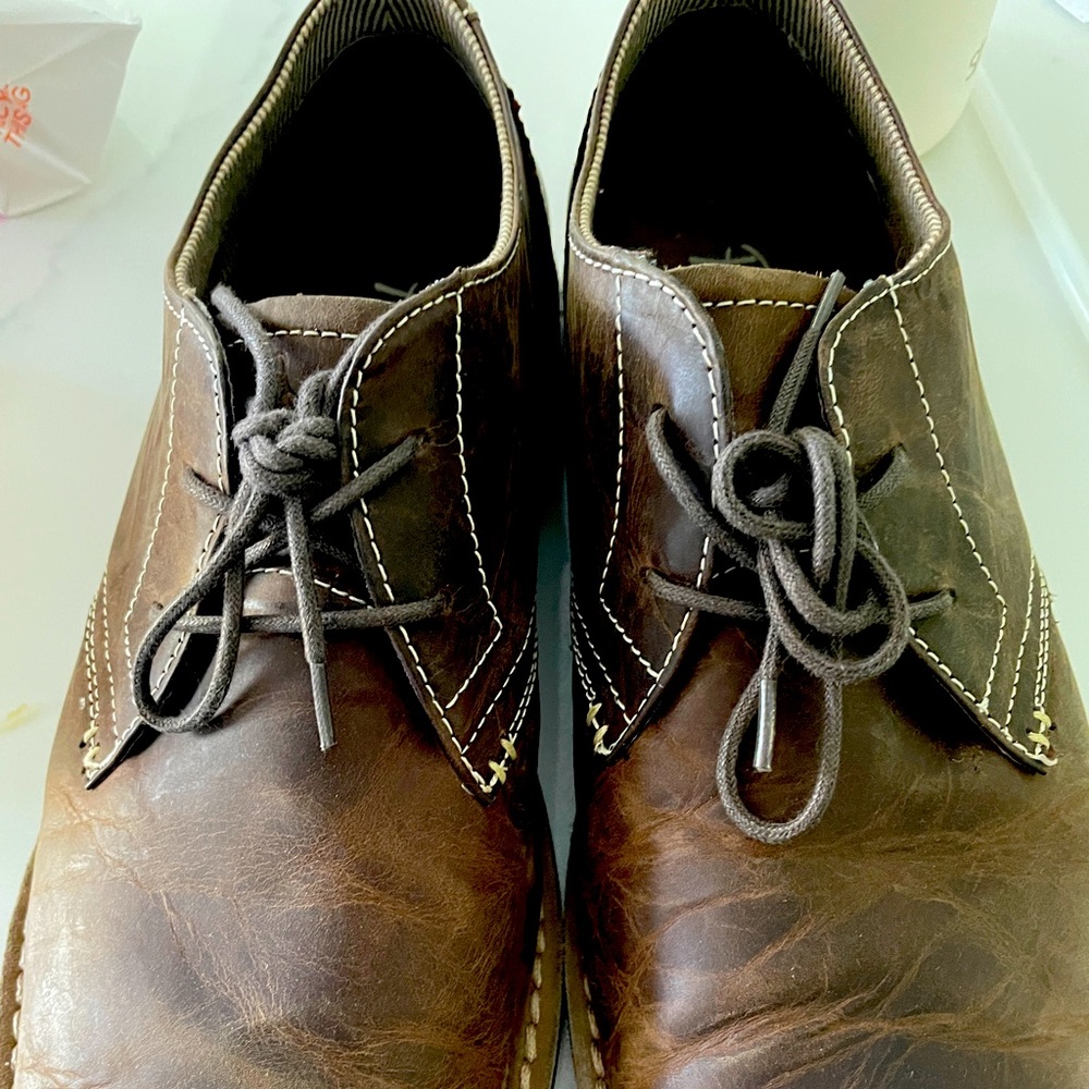 Original Penguin Brown lace up oxfords 10.5